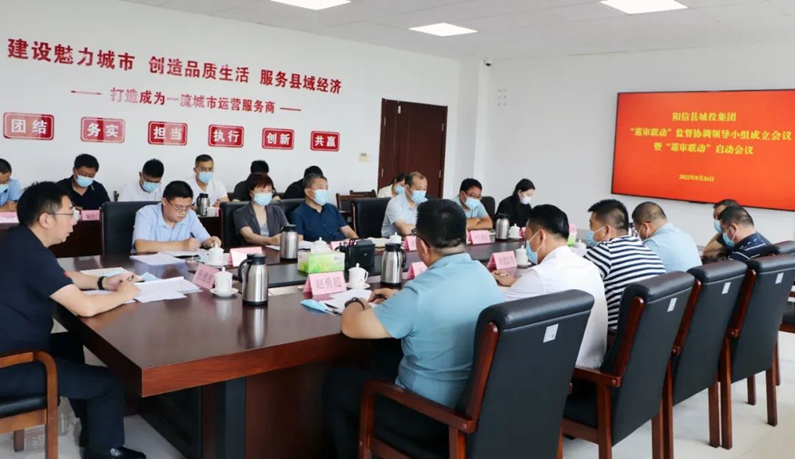 陽信縣城投集團(tuán)：組織召開“巡審聯(lián)動(dòng)”啟動(dòng)會(huì)議